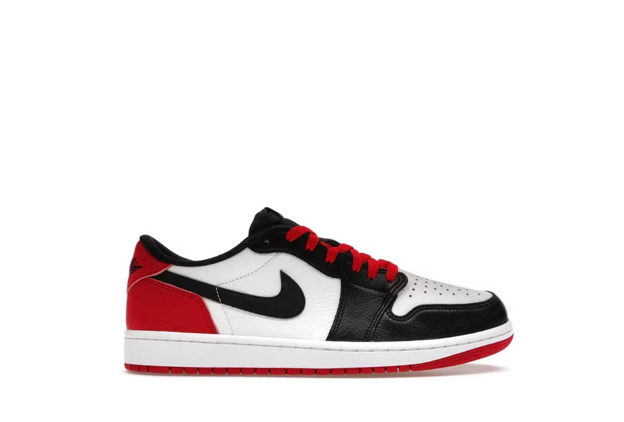 Jordan 1 Retro Low Black Toe