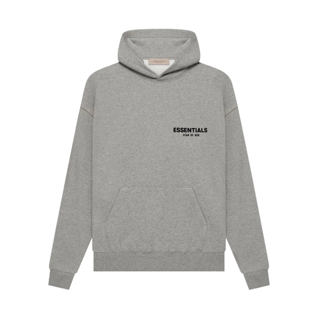 Fear of God Essentials Hoodie 'Dark Oatmeal' (SS22)