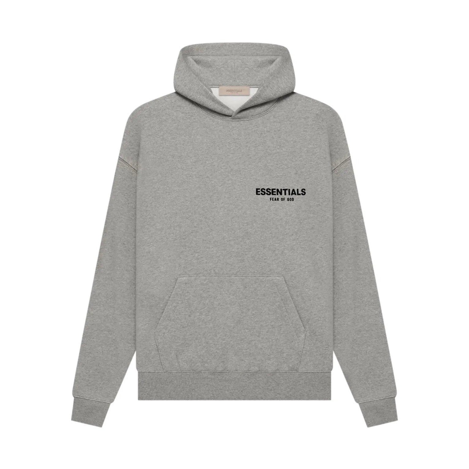 Fear of God Essentials Hoodie 'Dark Oatmeal' (SS22)