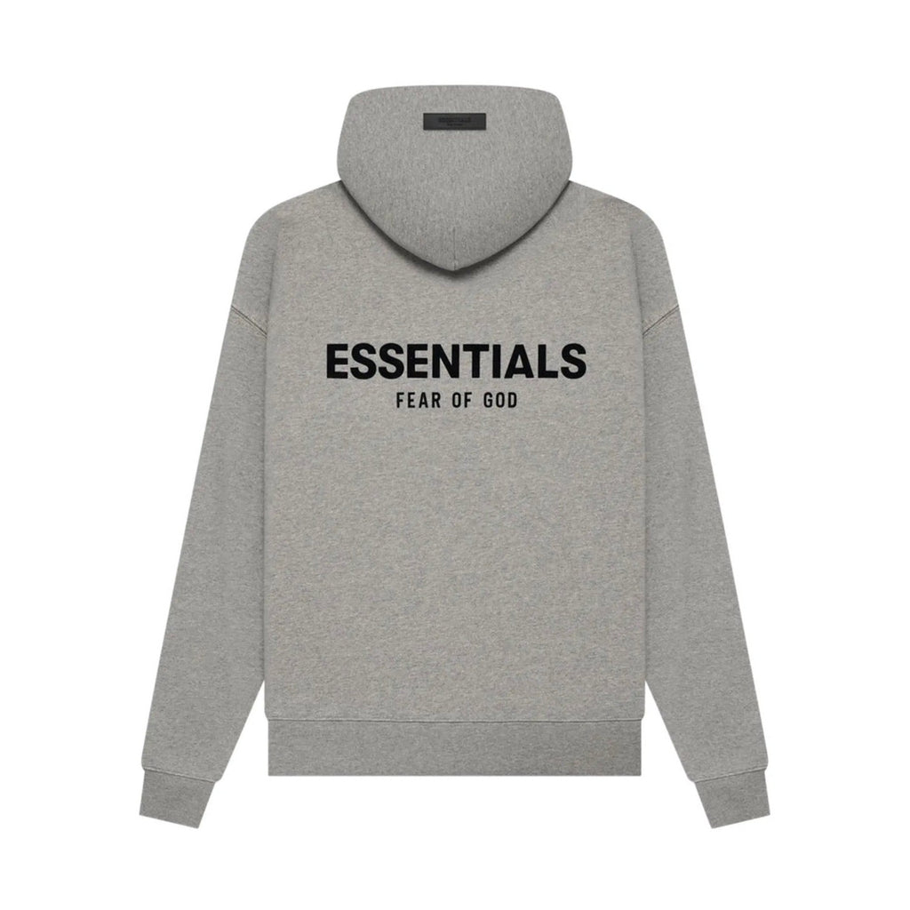 Fear of God Essentials Hoodie 'Dark Oatmeal' (SS22)