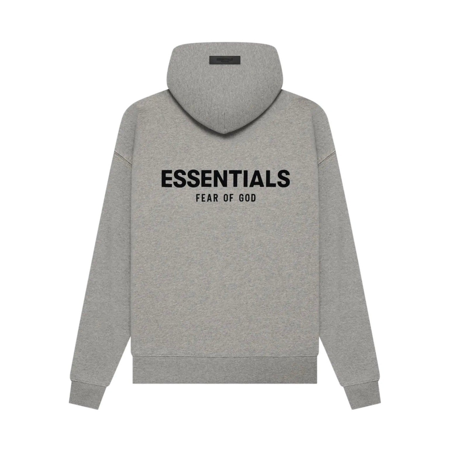 Fear of God Essentials Hoodie 'Dark Oatmeal' (SS22)