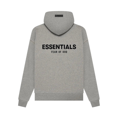Fear of God Essentials Hoodie 'Dark Oatmeal' (SS22)