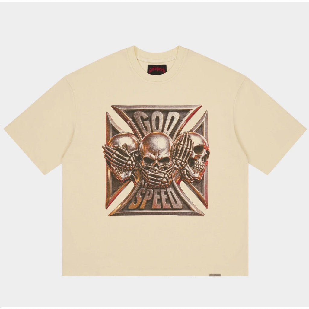 GodSpeed Omerta T-Shirt (Bone)
