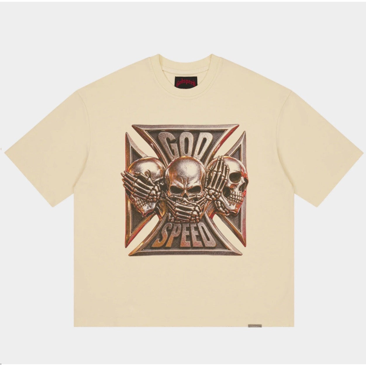 GodSpeed Omerta T-Shirt (Bone)