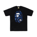 BAPE Color Camo Big Ape Head Tee Black/Navy