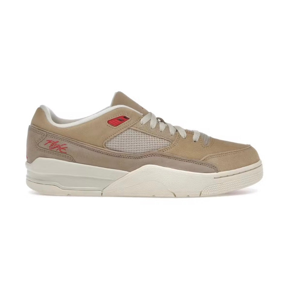 Jordan Flight Court Mushroom Desert Camo Fossil Fire Red