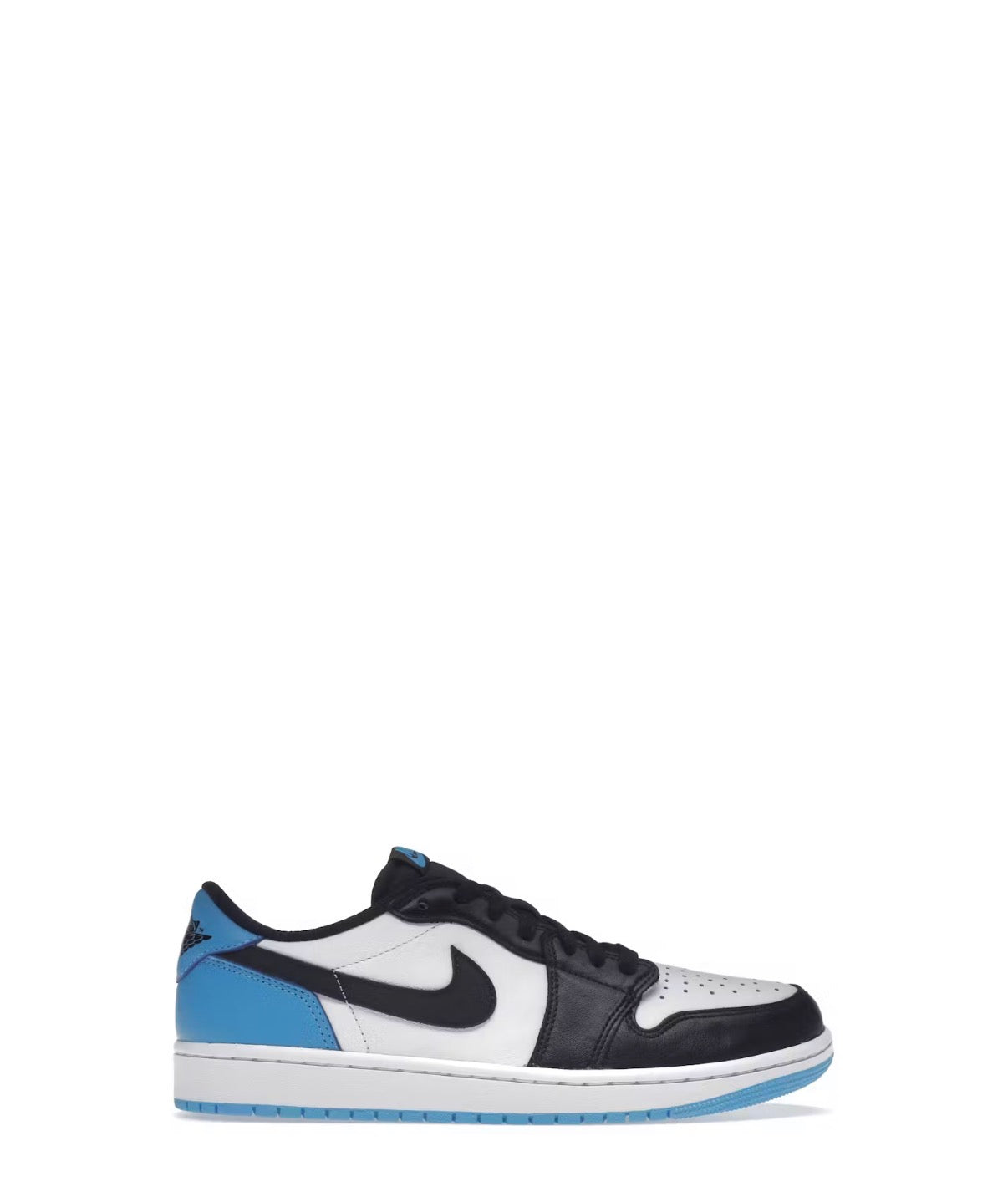 Jordan 1 Retro Low OG  Black Dark Powder Blue