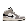 Jordan 1 Mid SE Craft White Cement Grey Black (GS)