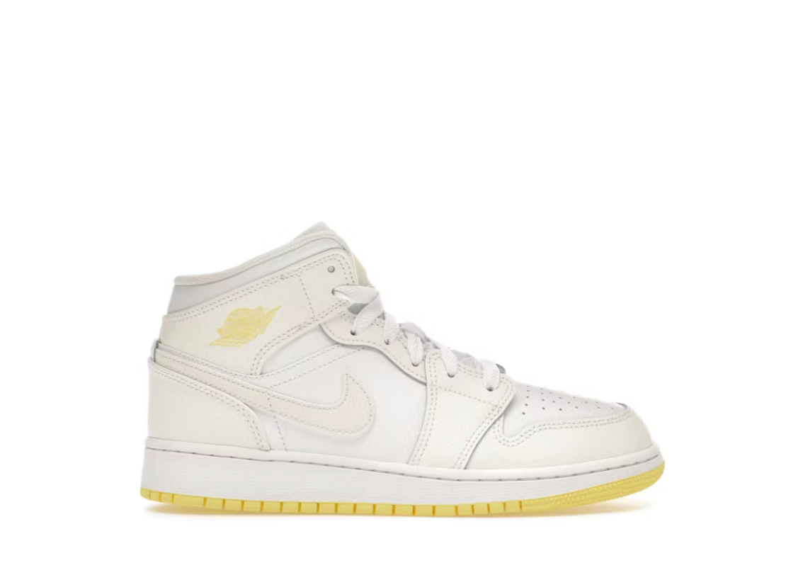 Jordan 1 Mid Sail Light Laser Orange (GS)