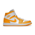 Jordan 1 Mid White University Gold (Womens)