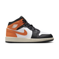 Jordan 1 Mid Black Toe Starfish (GS)